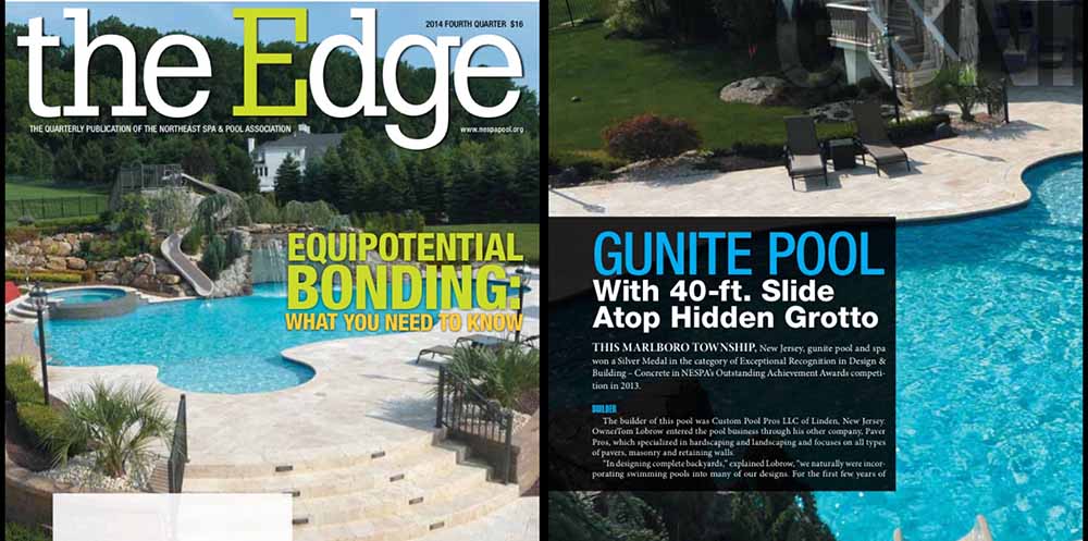 Custom Pool Pros gets featured in ‘the Edge’ magazine